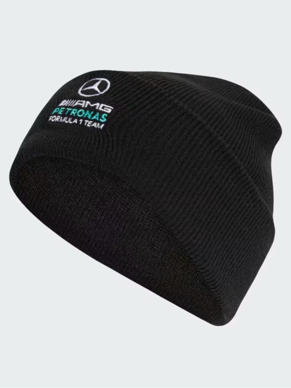 Mercedes AMG Petronas Black Knit Adidas Beanie